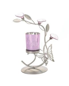 BUTTERFLY LILY CANDLEHOLDER