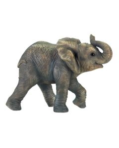This happy little elephant will bring you joy and tons of smiles every day. The lifelike detailing is truly marvelous! He's a great addition to any room, even your patio or garden.