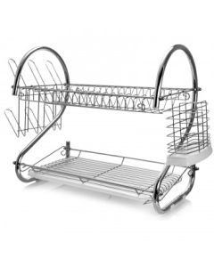 MEGACHEF 22 INCH TWO SHELF DISH RACK